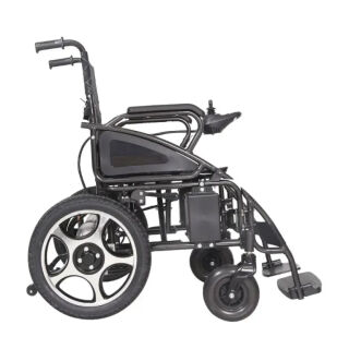 Інвалідний візок MIRID D-802 складний, електричний, чорний