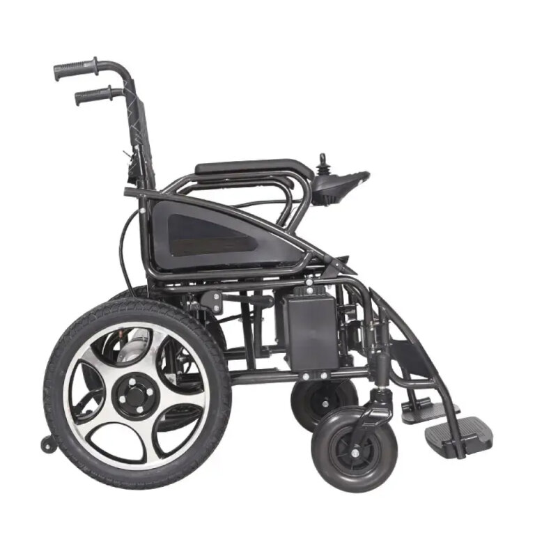 Інвалідний візок MIRID D-802 складний, електричний, чорний
