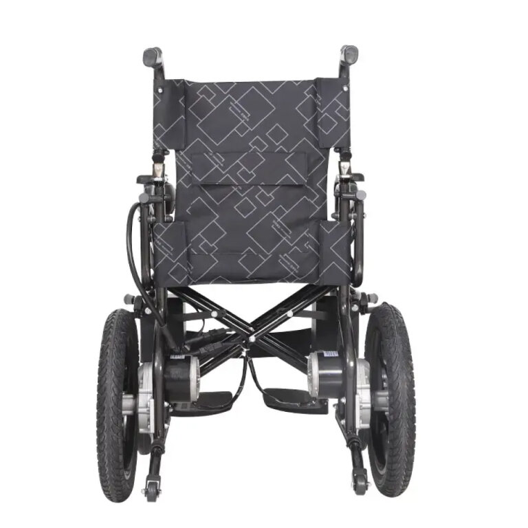 Інвалідний візок MIRID D-802 складний, електричний, чорний