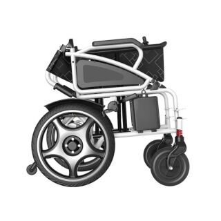 Інвалідний візок MIRID D-803 складний, електричний, помаранчевий