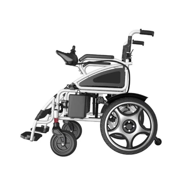 Інвалідний візок MIRID D-803 складний, електричний, помаранчевий