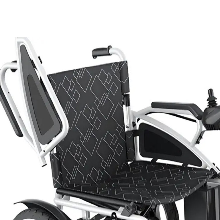 Інвалідний візок MIRID D-803 складний, електричний, помаранчевий