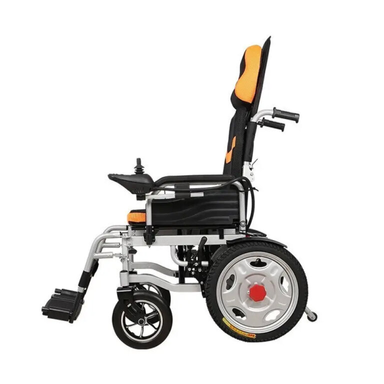 Інвалідний візок електричний MIRID D6036C складаний, з підголівником