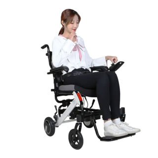 Інвалідний візок електричний MIRID D6033 легкий, складаний, матеріал алюміній