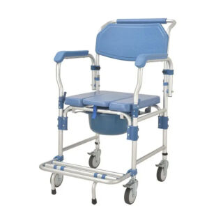Стілець-туалет для інвалідів MIRID KDB-697B багатофункційний
