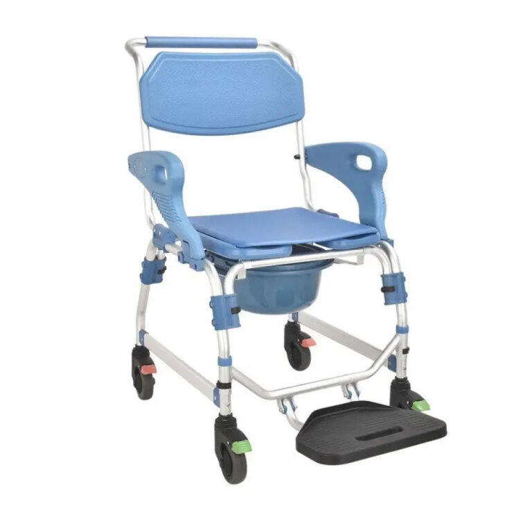 Стілець-туалет для інвалідів MIRID KDB-698А багатофункційний
