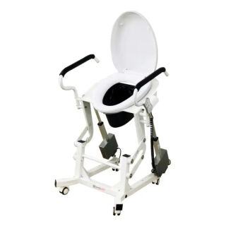 Кресло для туалета MIRID LWY002 с подставным судном, подъемник для инвалида