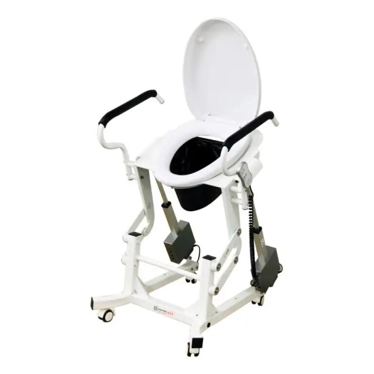 Кресло для туалета MIRID LWY002 с подставным судном, подъемник для инвалида