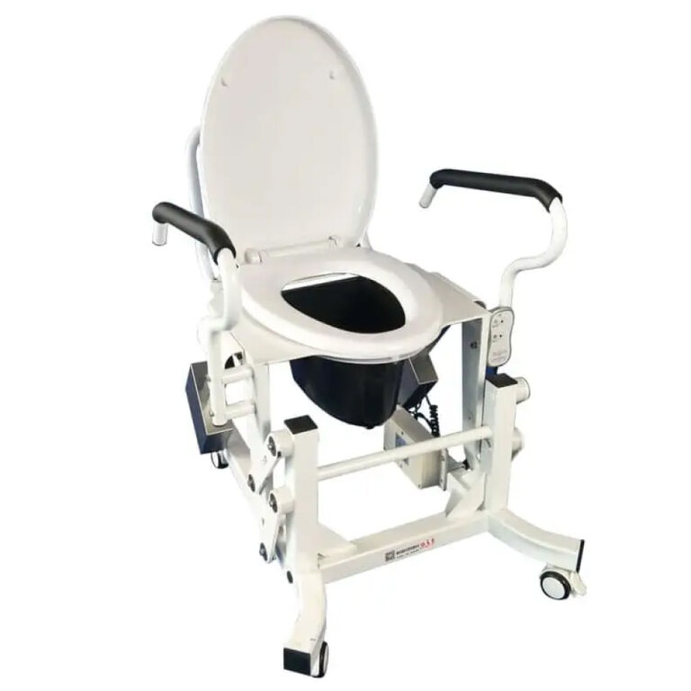 Кресло для туалета MIRID LWY002 с подставным судном, подъемник для инвалида