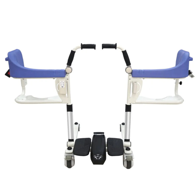 Транспортировочное кресло-коляска для инвалидов MIRID MKX-02B (с электродвигателем)