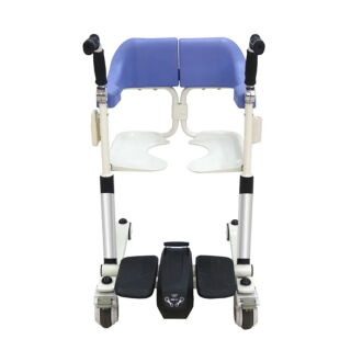 Транспортировочное кресло-коляска для инвалидов MIRID MKX-02B (с электродвигателем)