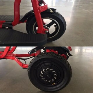 Електроскутер складаний MIRID S-36300 для інвалідів та людей похилого віку