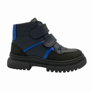 Дитячі Анатомічні черевики демісезонні Ortomedica 00-01-02 профілактичні, чорні