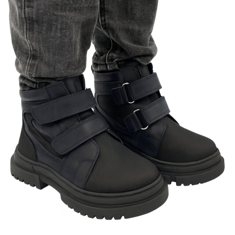 Дитячі Анатомічні черевики зимові Ortomedica 00-07-07 профілактичні, сірі