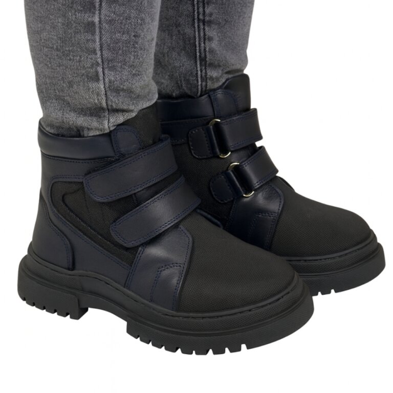 Дитячі Анатомічні черевики зимові Ortomedica 00-07-07 профілактичні, сірі