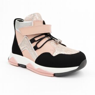 Дитячі Анатомічні зимові черевики Ortomedica GS-07 профілактичні, рожеві