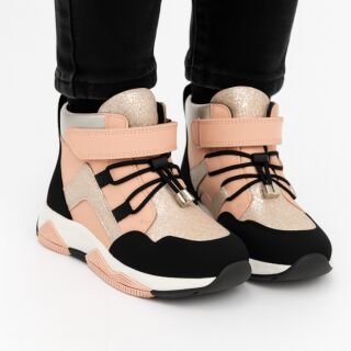 Дитячі Анатомічні зимові черевики Ortomedica GS-07 профілактичні, рожеві