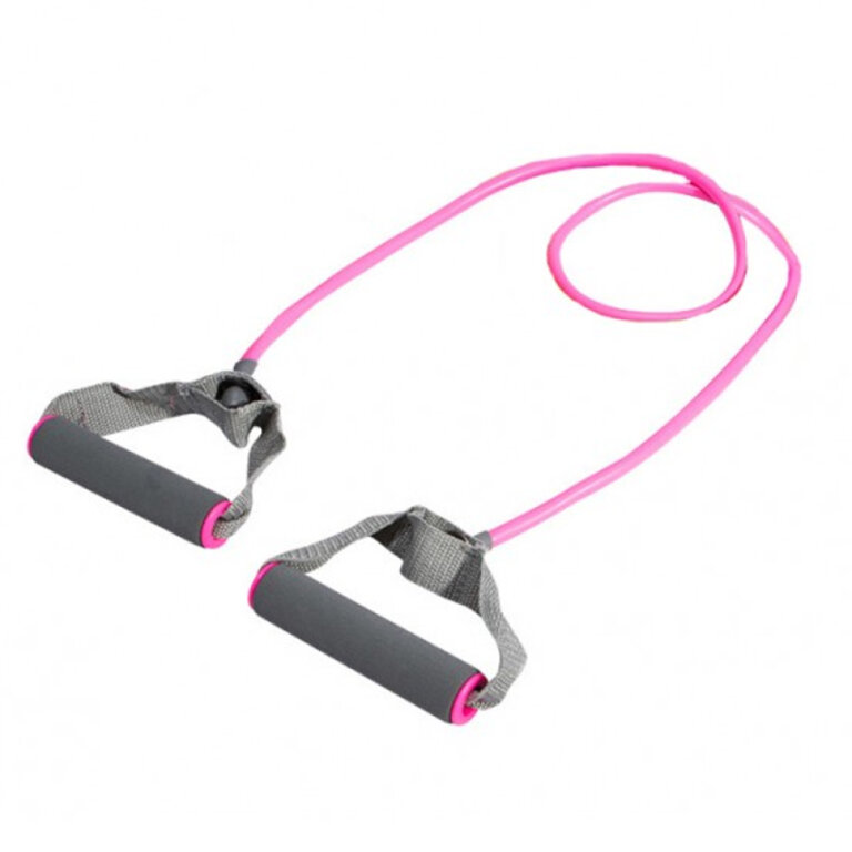 Еспандер трубчастий LiveUp TONNING TUBE рожевий, 7 кг