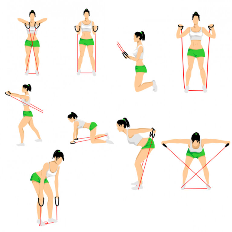 Еспандер трубчастий LiveUp TONNING TUBE рожевий, 7 кг