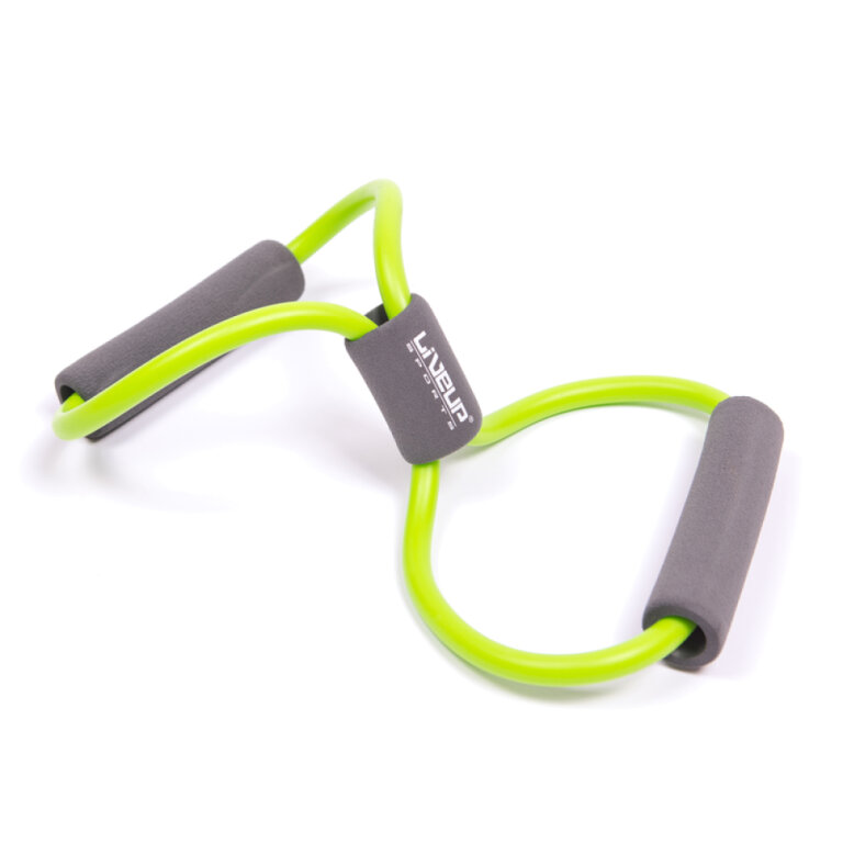 Еспандер-вісімка LiveUp SOFT EXPANDER зелений (9кг)