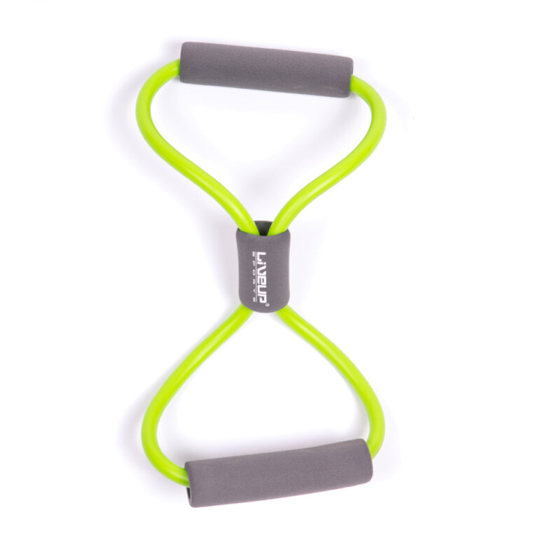 Еспандер-вісімка LiveUp SOFT EXPANDER зелений (9кг)