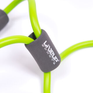 Еспандер-вісімка LiveUp SOFT EXPANDER зелений (9кг)
