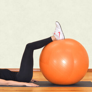 Фитбол LiveUp LS3221-55o оранжевый, 55 см
