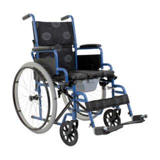 Інвалідна коляска складна OSD-MOD-BST-45 з санітарним оснащенням