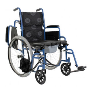 Інвалідна коляска складна OSD-MOD-BST-45 з санітарним оснащенням