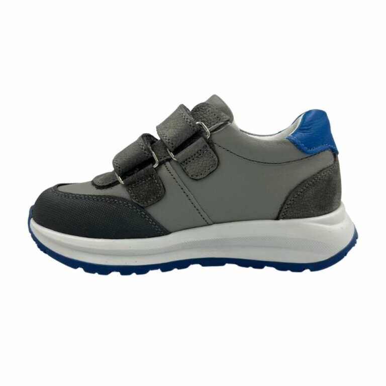 Детские Анатомические кроссовки Ortomedica 24Y20-03 серо-голубые