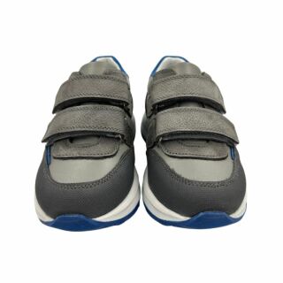 Детские Анатомические кроссовки Ortomedica 24Y20-03 серо-голубые