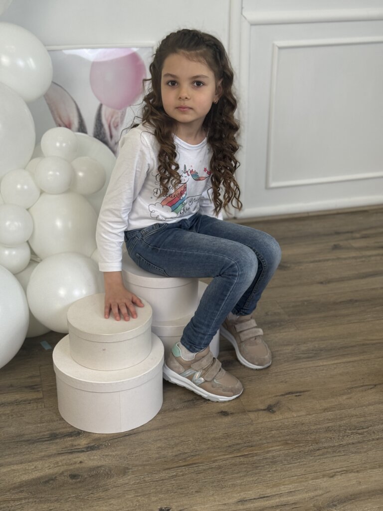 Детские Анатомические кроссовки Ortomedica 24Y23-02