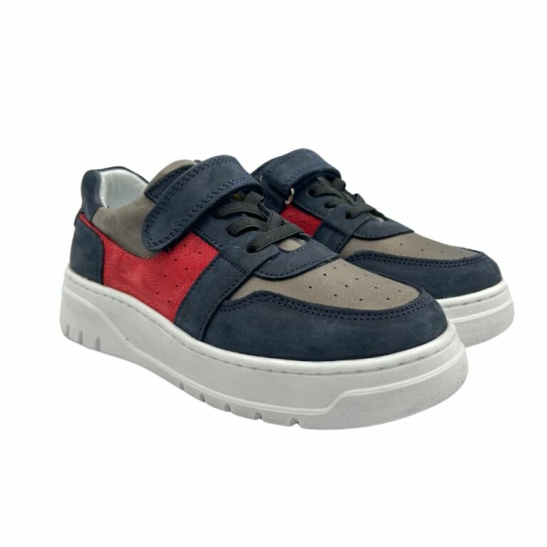 Детские Анатомические кроссовки ORTM 5 синие-красные