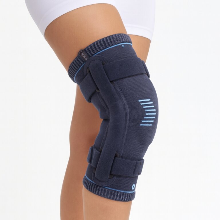Бандаж на коліно Aurafix 115U при нестабільності надколінка