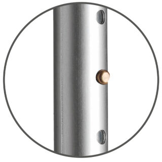 Милиця ліктьова Klassiker Ossenberg 220 DKGr 140кг, сіра рукоятка