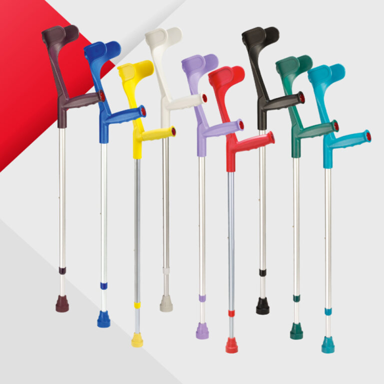 Милиця ліктьова Klassiker Ossenberg 220 DKGr 140кг, сіра рукоятка