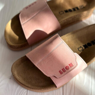 Шльопанці жіночі Leon 4022 рожеві