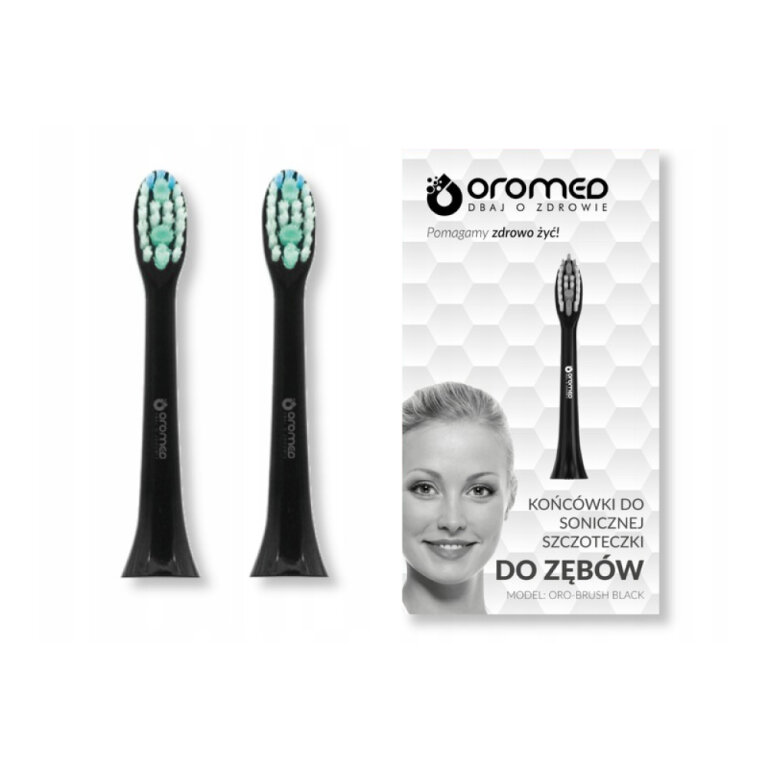Сменные щетки для OROMED ORO-BRUSH BLACK