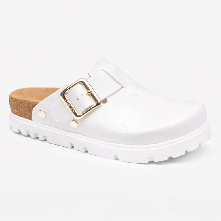 Анатомічні жіночі тапочки-сабо Leon 6000 білі