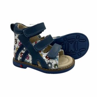 Дитячі Анатомічні босоніжки Ortomedica 2806 принт цифри