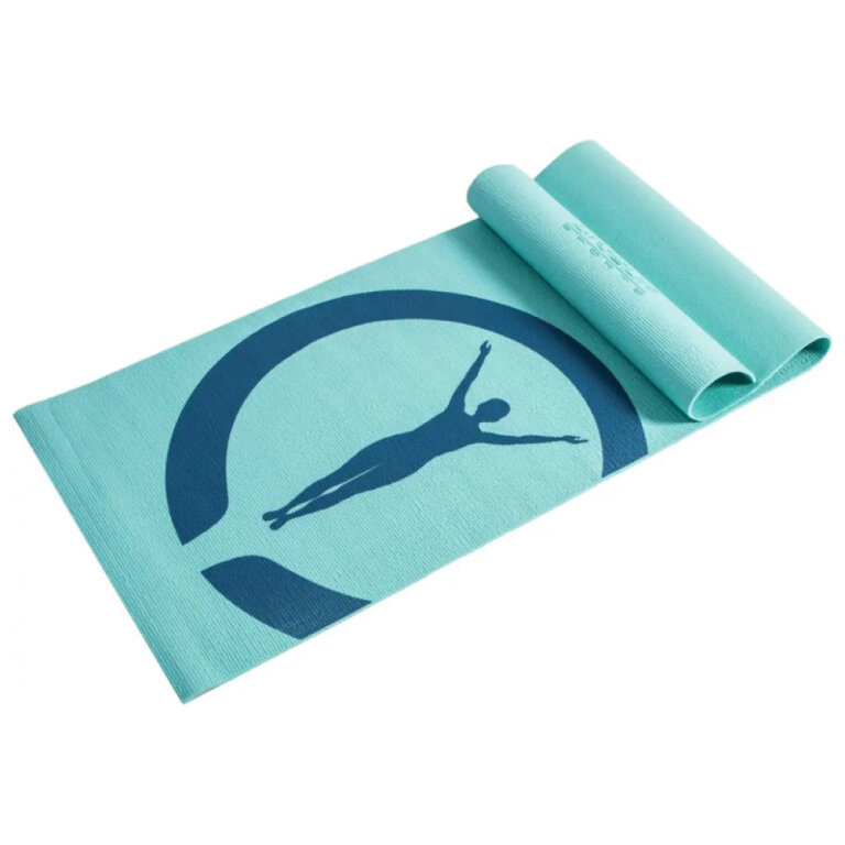 Коврик для йоги с принтом LiveUp PVC YOGA MAT синий LS3231C-06b