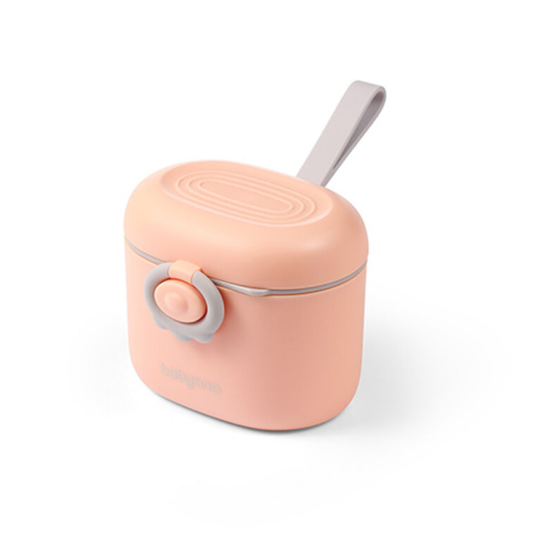 Портативный контейнер для сухой смеси BabyOno 1544 с герметичной крышкой и ложечкой (240 мл)