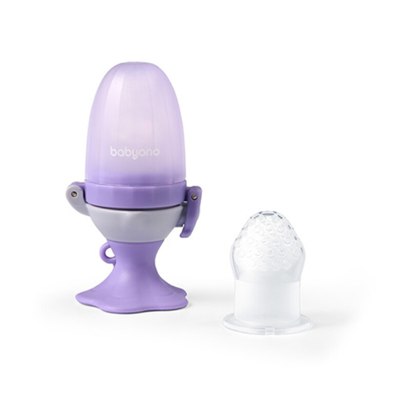 Нимблер для кормления "Цветочек" фиолетовый BabyOno 1542