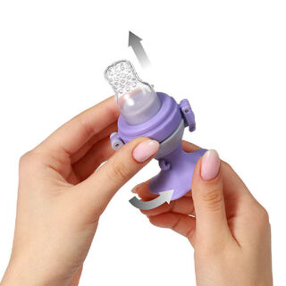 Нимблер для кормления "Цветочек" фиолетовый BabyOno 1542