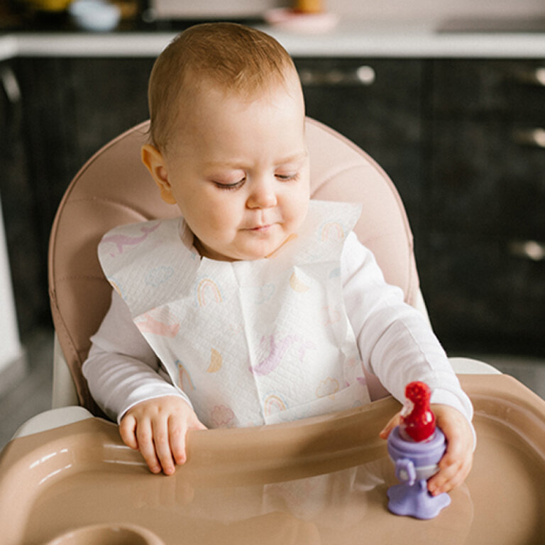 Нимблер для кормления "Цветочек" фиолетовый BabyOno 1542