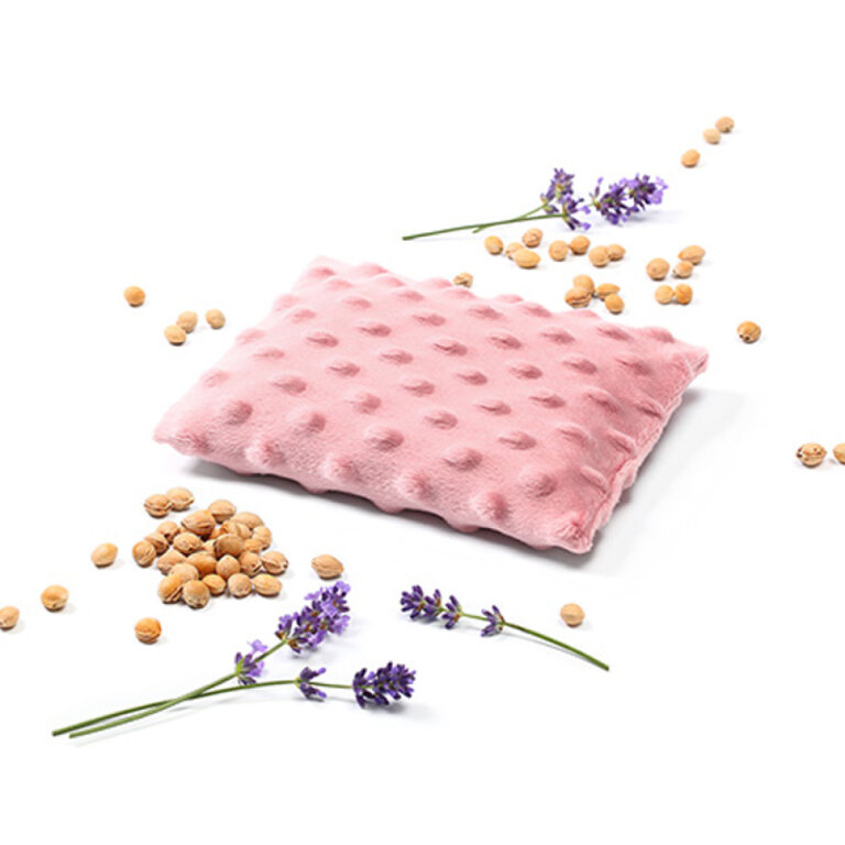 Грелка из косточек вишни и ароматом лаванды BabyOno розовый 796/01