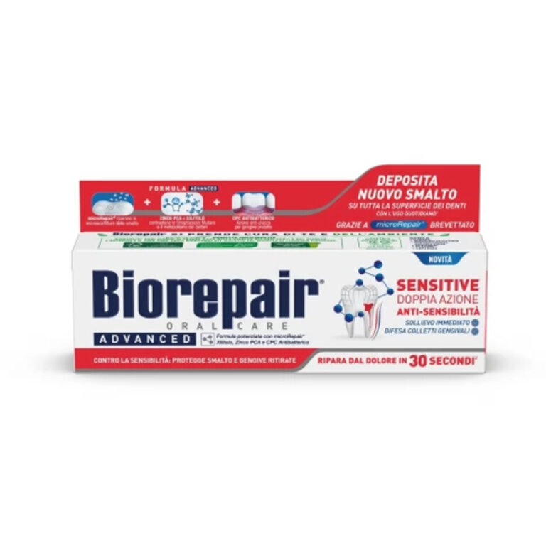 Зубна паста BIOREPAIR "Позбавлення чутливості подвійна дія" 75 мл