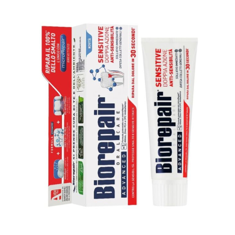 Зубна паста BIOREPAIR "Позбавлення чутливості подвійна дія" 75 мл