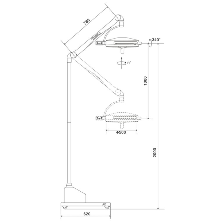 Светильник KD-2036D-3