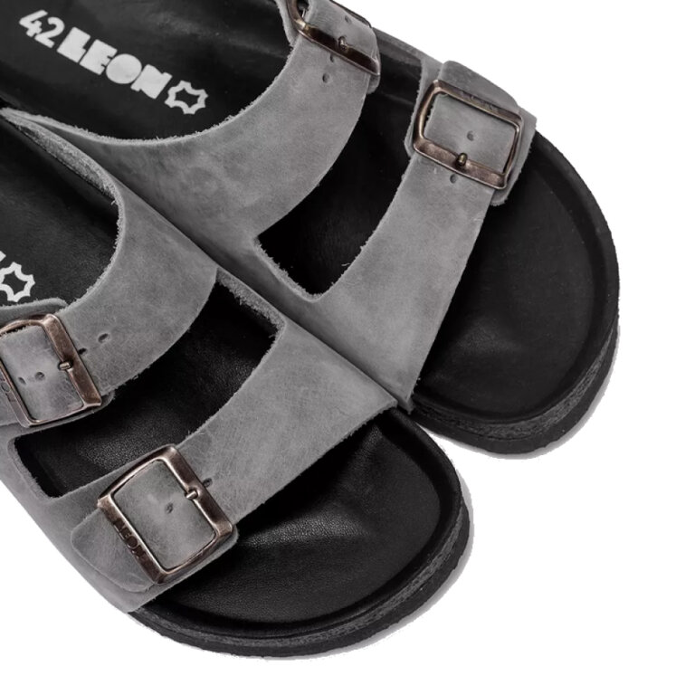Шльопанці Анатомічні чоловічі Leon 4724 сірі